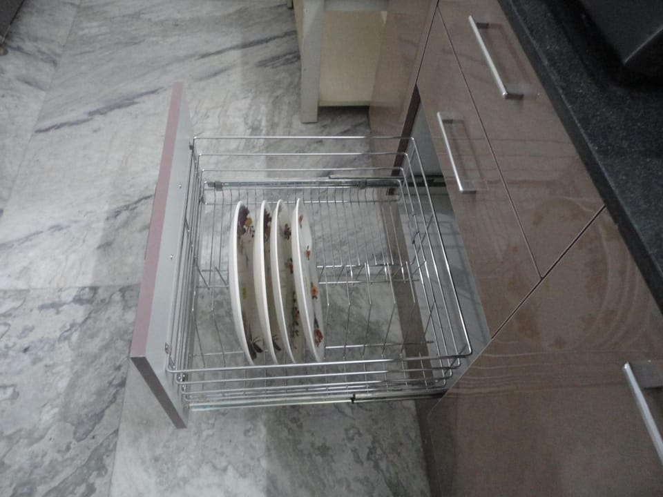Kitchen or kitchenette, wardrobe