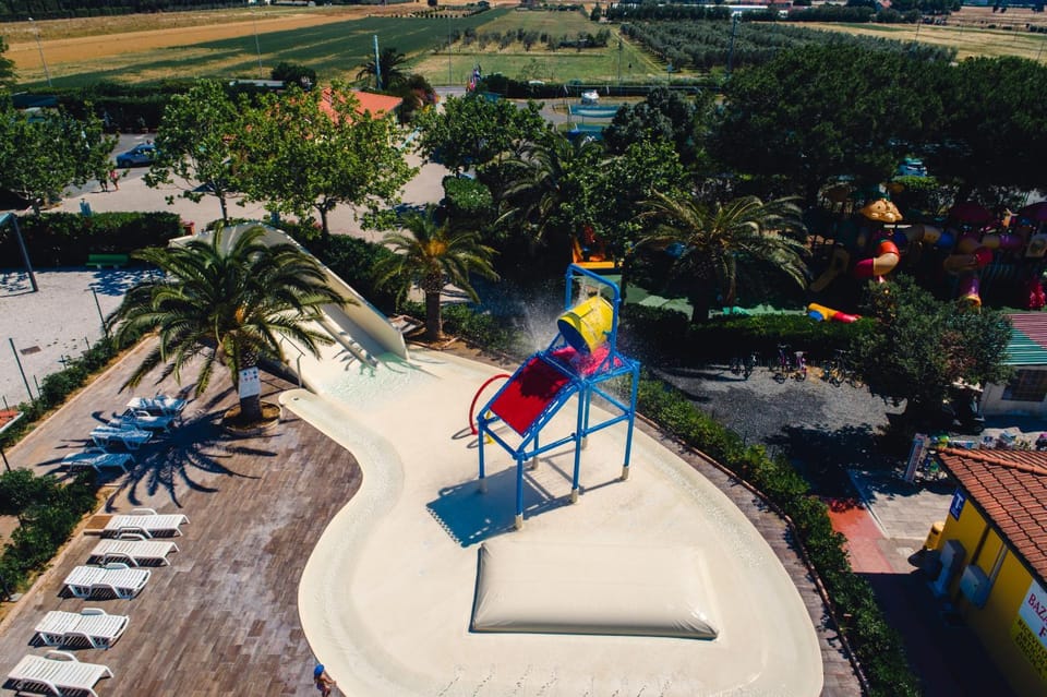 Bird's eye view, Children play ground
