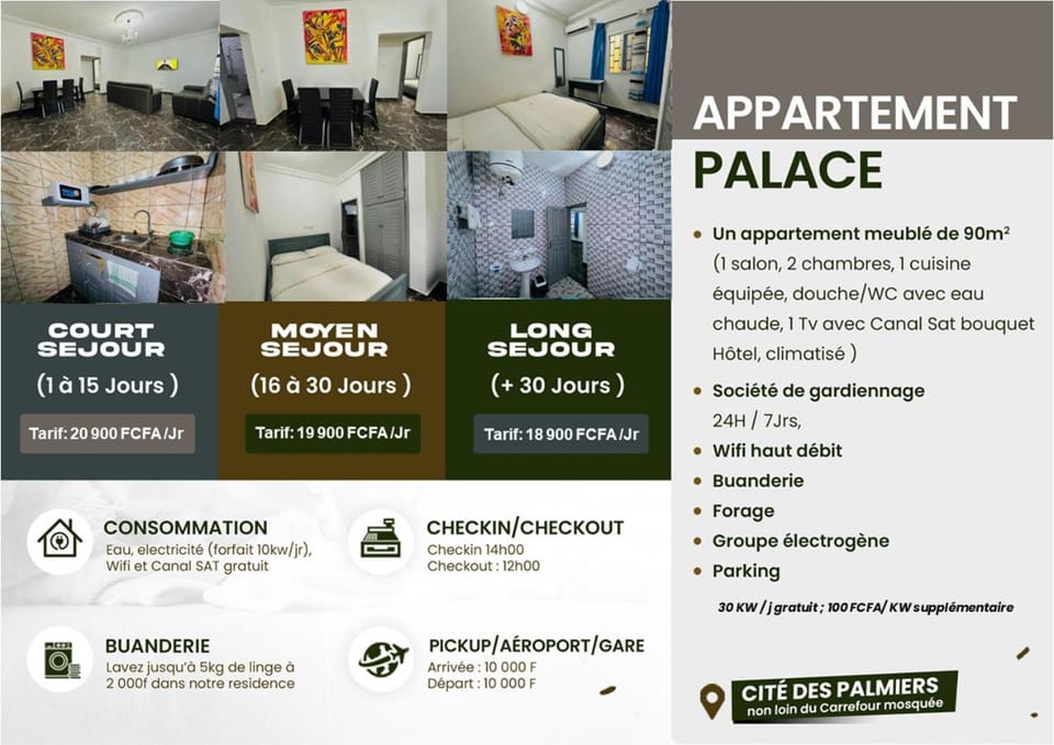 CAMERHOME Banque SCB Cité des palmiers Apartment hotel in Douala