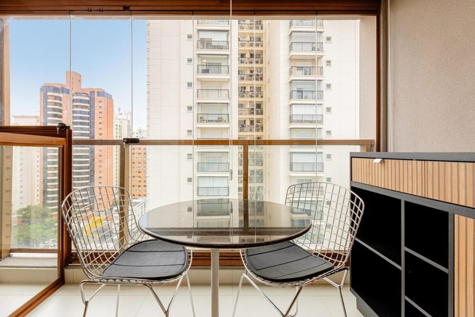 1210-Studio lindo, chic e bem decorado em bairro nobre Apartment in Sao Paulo City
