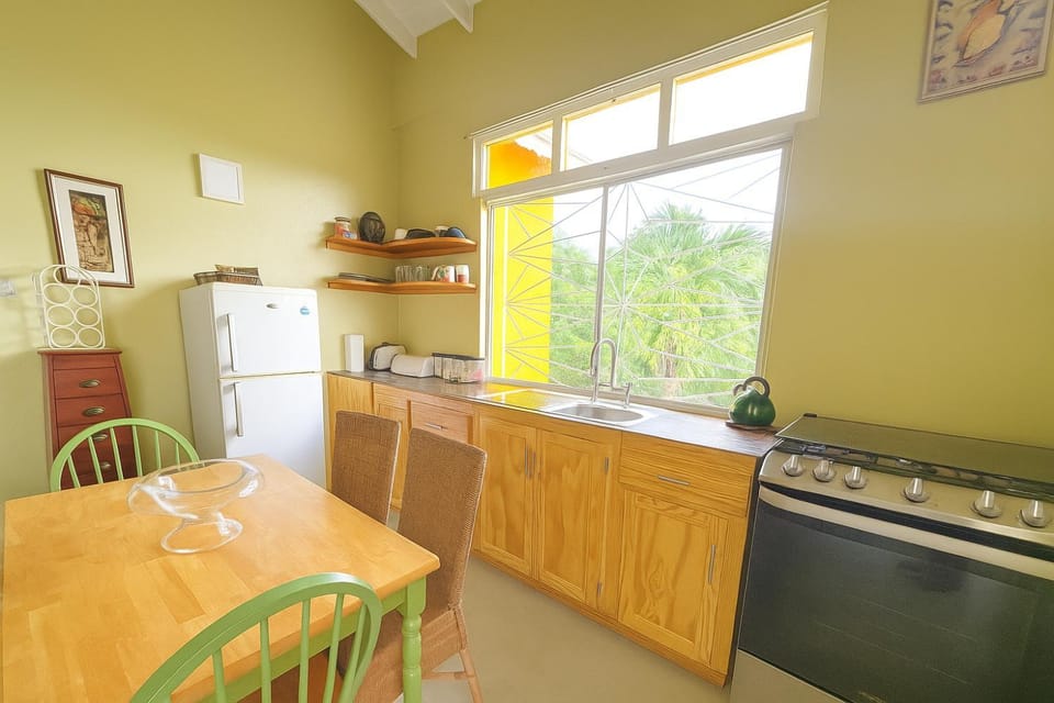 Kitchen or kitchenette, Dining area, oven, stove