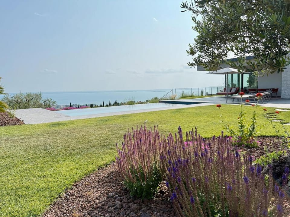 Property building, Natural landscape, Pool view, Swimming pool