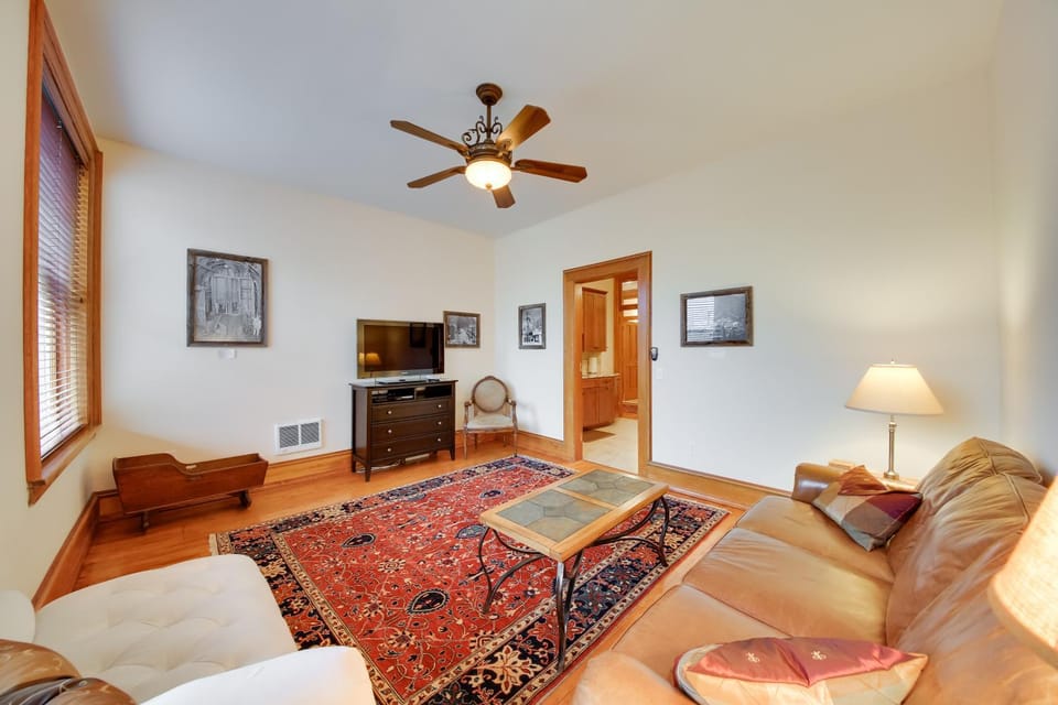 Steps to Shops & Dining: Historic Dtwn Wallace Gem House in Wallace