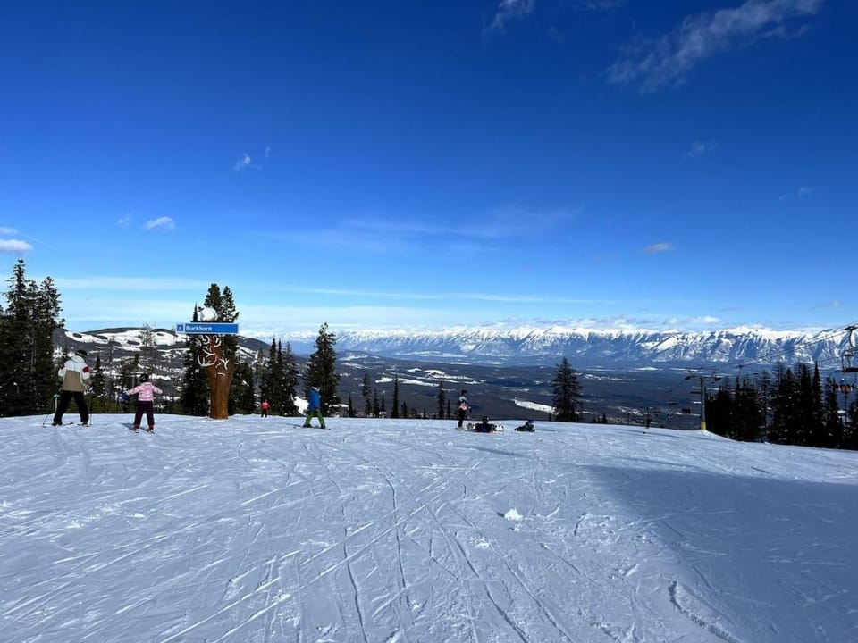Winter, Skiing