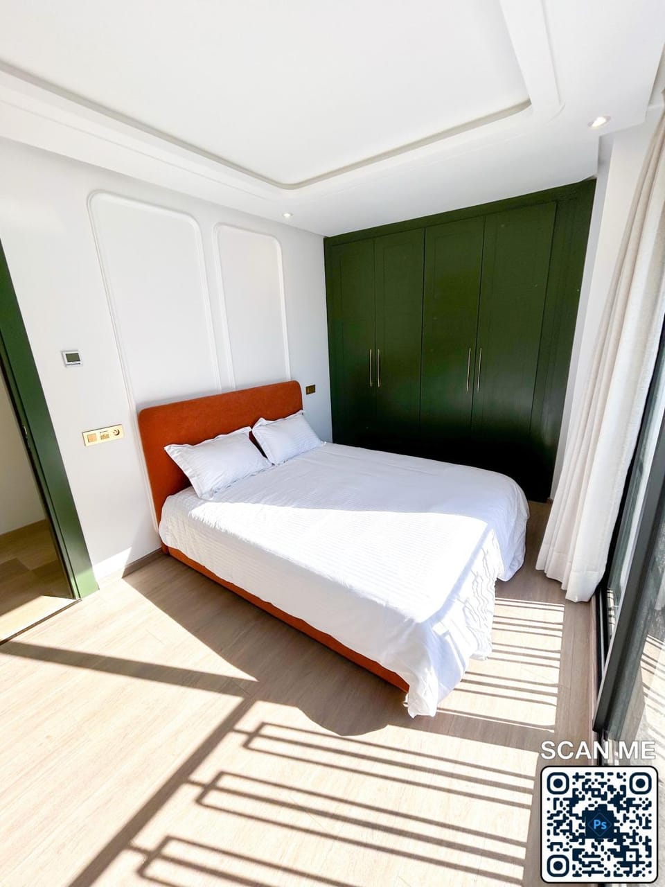 Bed, Bedroom, wardrobe