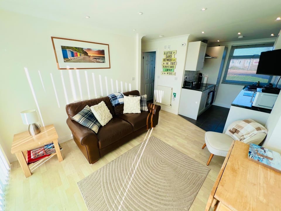 Seating area, pet friendly