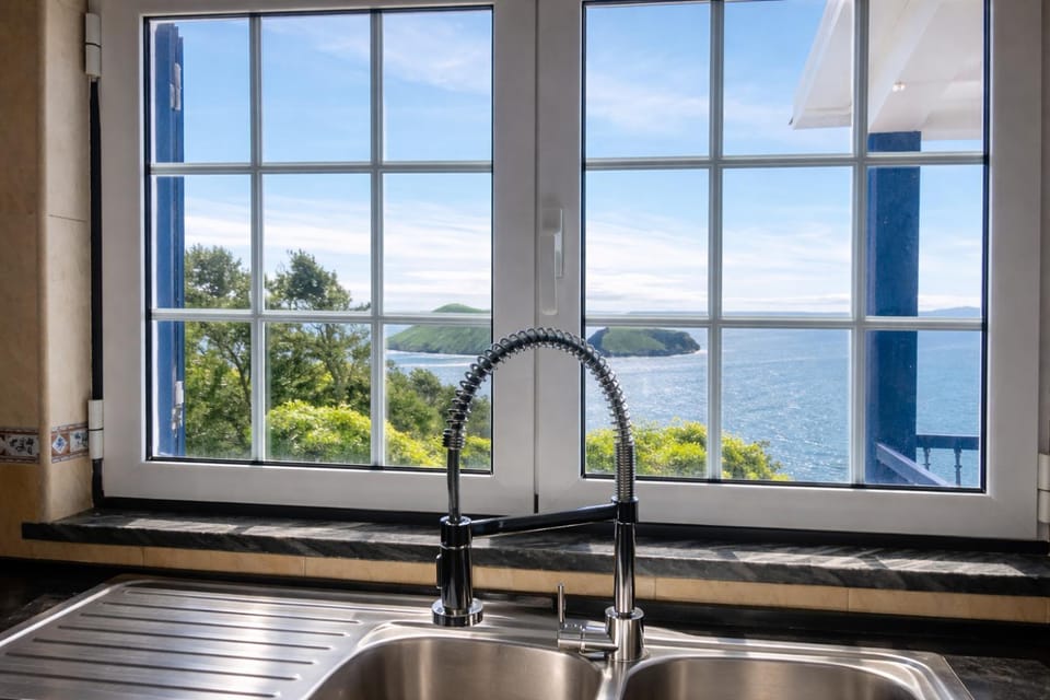 Sea view, kitchen