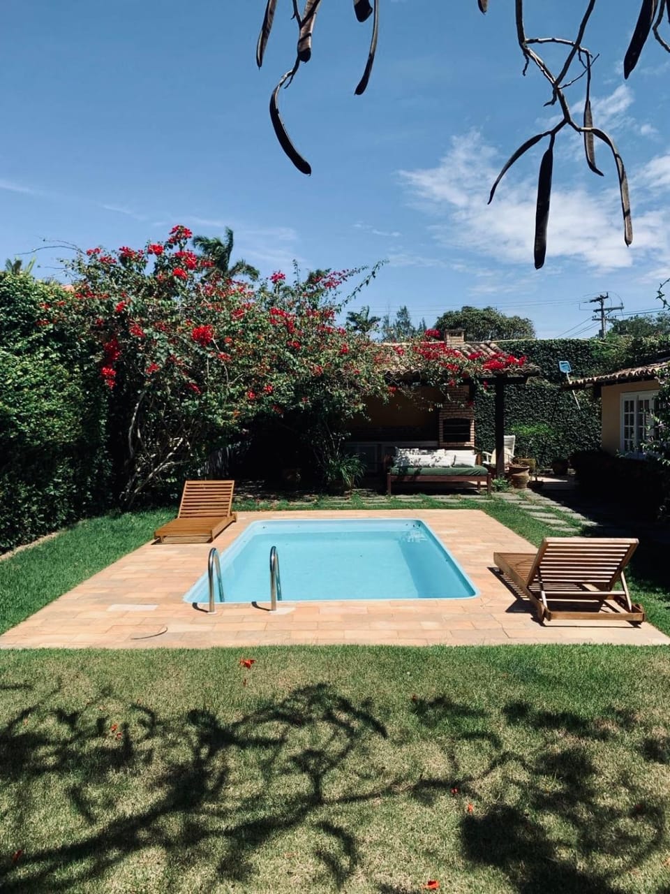 Day, Garden, Garden view, Pool view, Swimming pool, sunbed