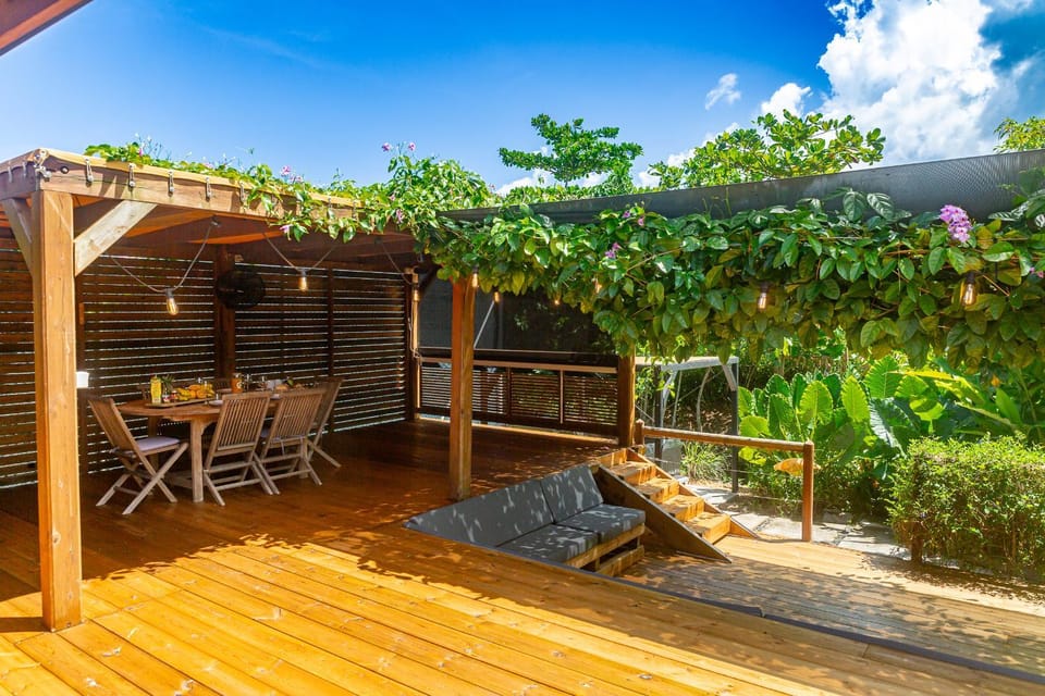 Patio, Balcony/Terrace, Garden view