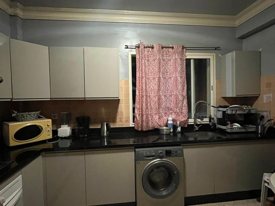 Kitchen or kitchenette, dishwasher