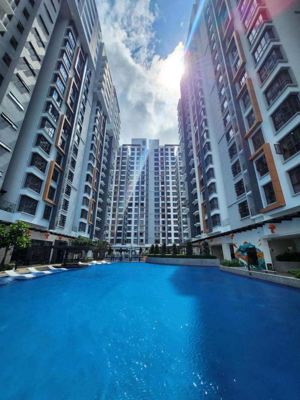 Property building, Swimming pool