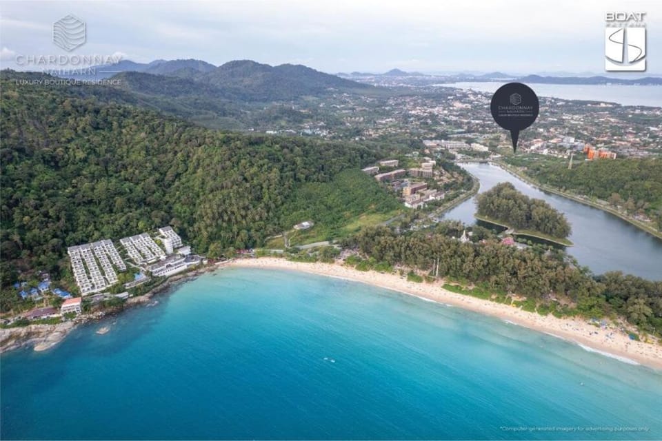 C263 Brand New Condo Near Lake & Nai Harn Beach Apartment in Rawai