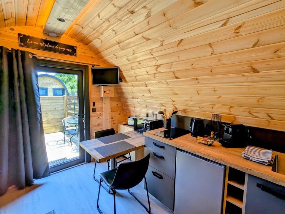 Pod en bois scandinave pour 2 personnes avec WiFi - FR-1-589-832 House in Vosges