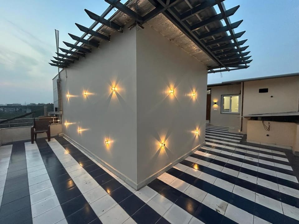 The Crown Jewel Private Rooftop & Luxury Lounge Apartment in Gurugram