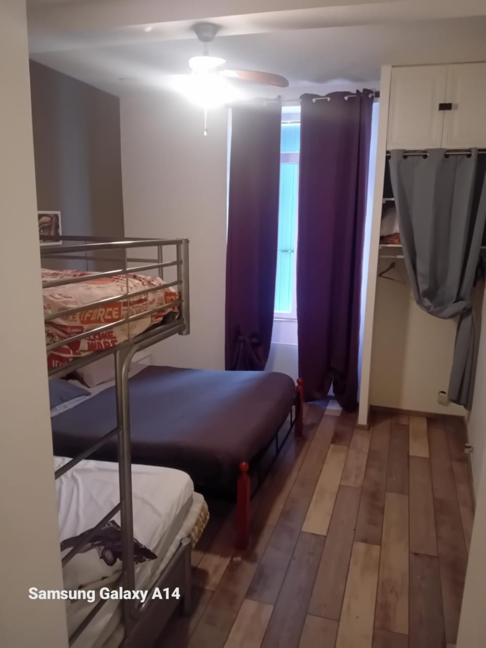 Bed, Photo of the whole room, Bedroom, bunk bed