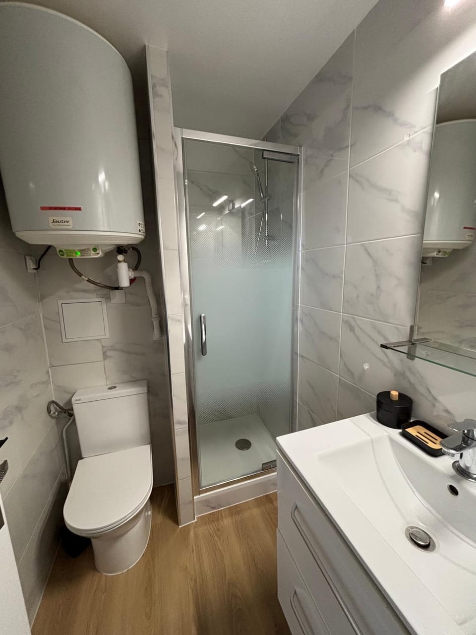 Shower, Patio, Bird's eye view, Beach, Bedroom, Parking