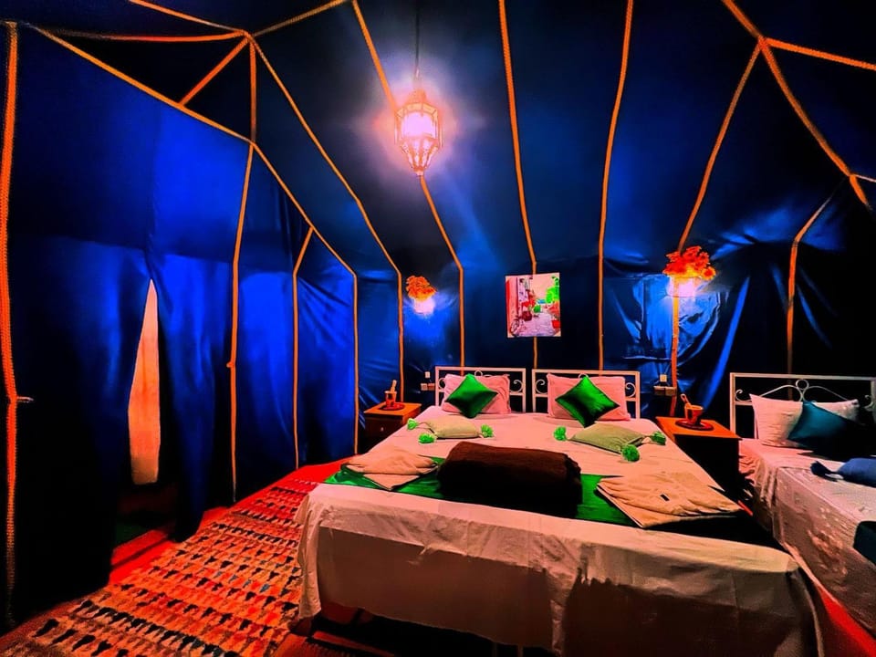 sahara desert camp Luxury tent in Morocco