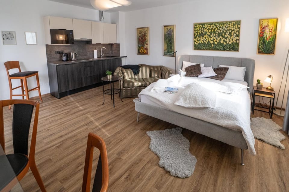 Kitchen or kitchenette, Bedroom