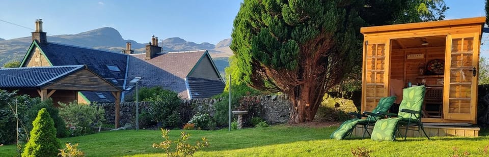 Garden view, Mountain view