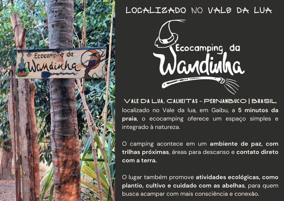 EcoCamping da Wandinha Campground/ 
RV Resort in Cabo de Santo Agostinho