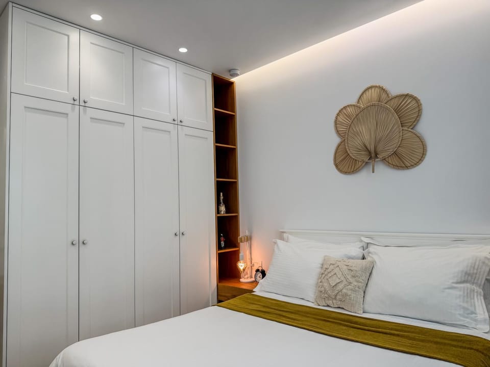 Bed, Bedroom, wardrobe