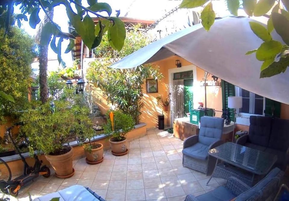 Property building, Garden
