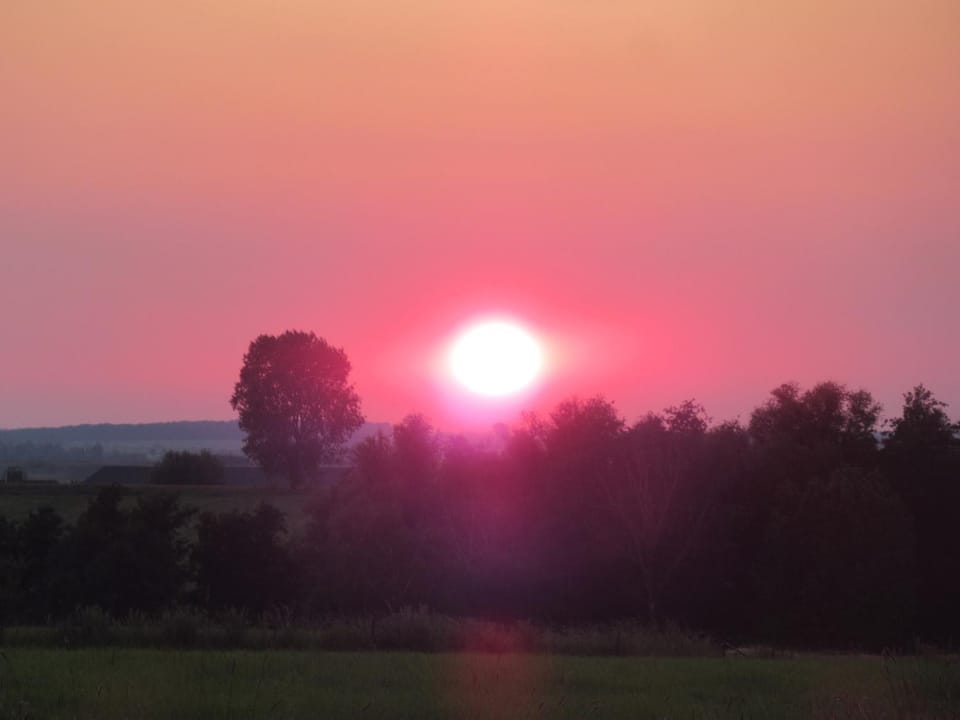 Natural landscape, View (from property/room), Sunset