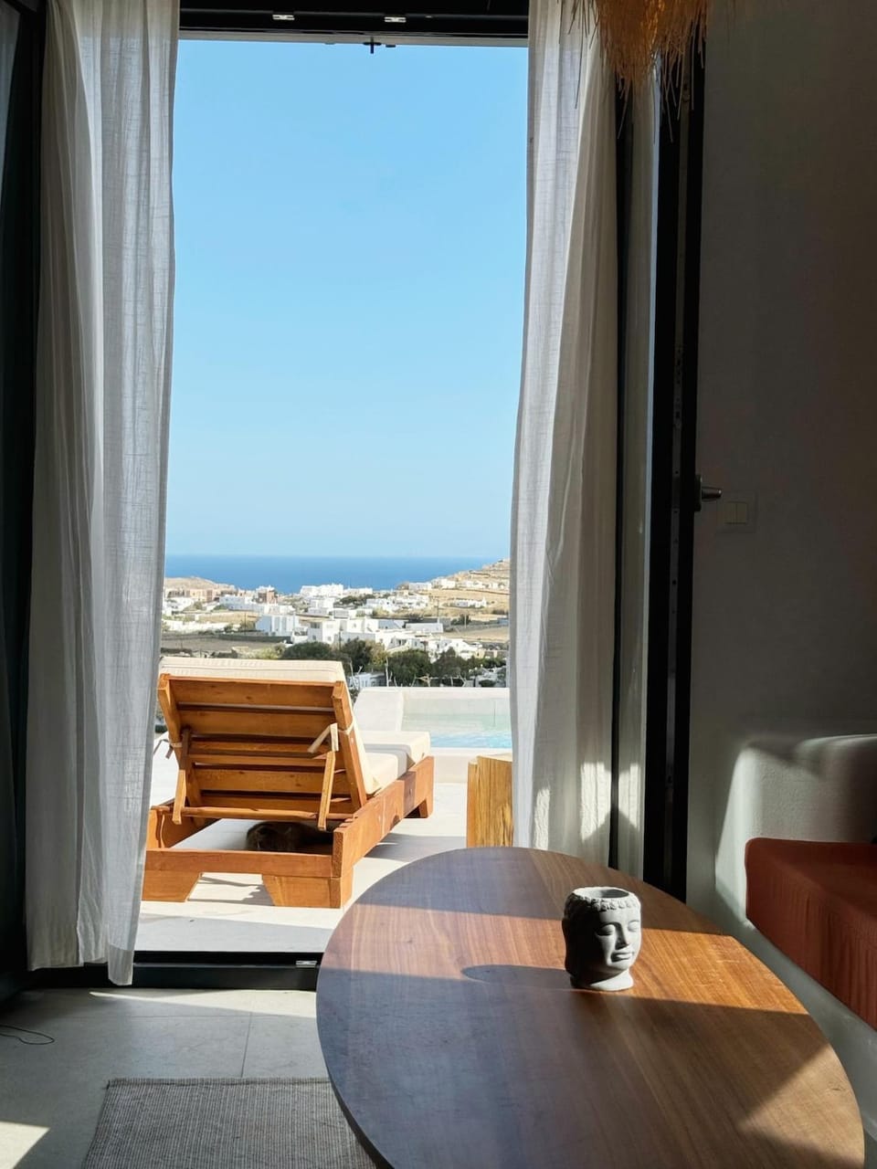 Patio, View (from property/room), Seating area, Sea view
