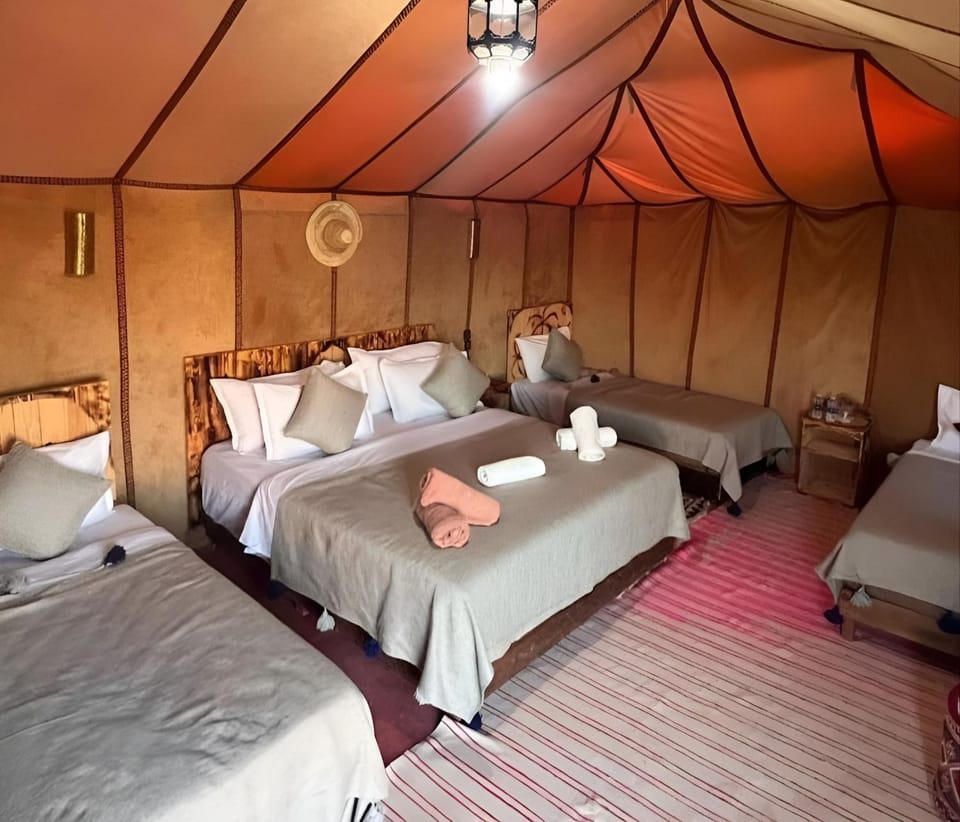 Golden Dunes Luxury Camp Luxury tent in Morocco