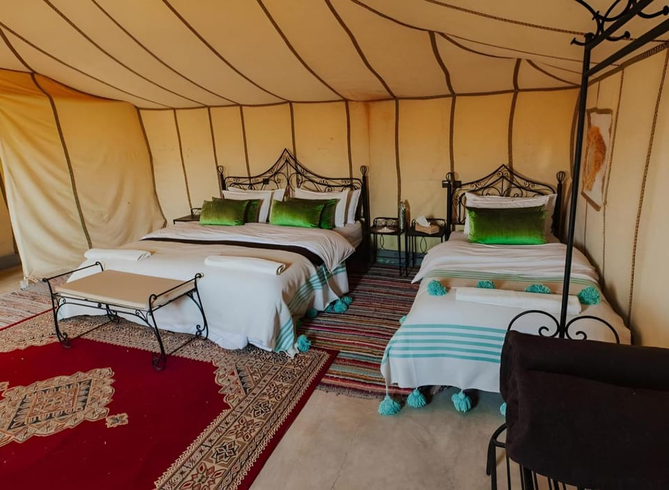 Golden Dunes Luxury Camp Luxury tent in Morocco