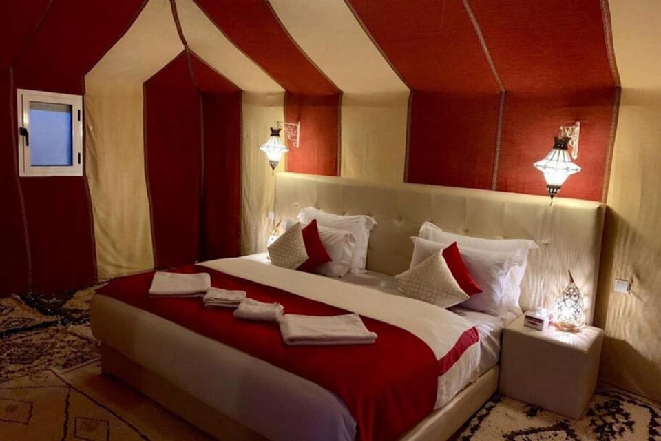 Golden Dunes Luxury Camp Luxury tent in Morocco