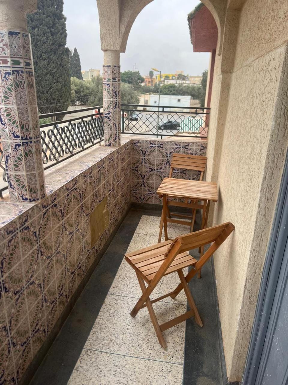 Étage dans une villa avec piscine partagée Meknès Apartment in Meknes