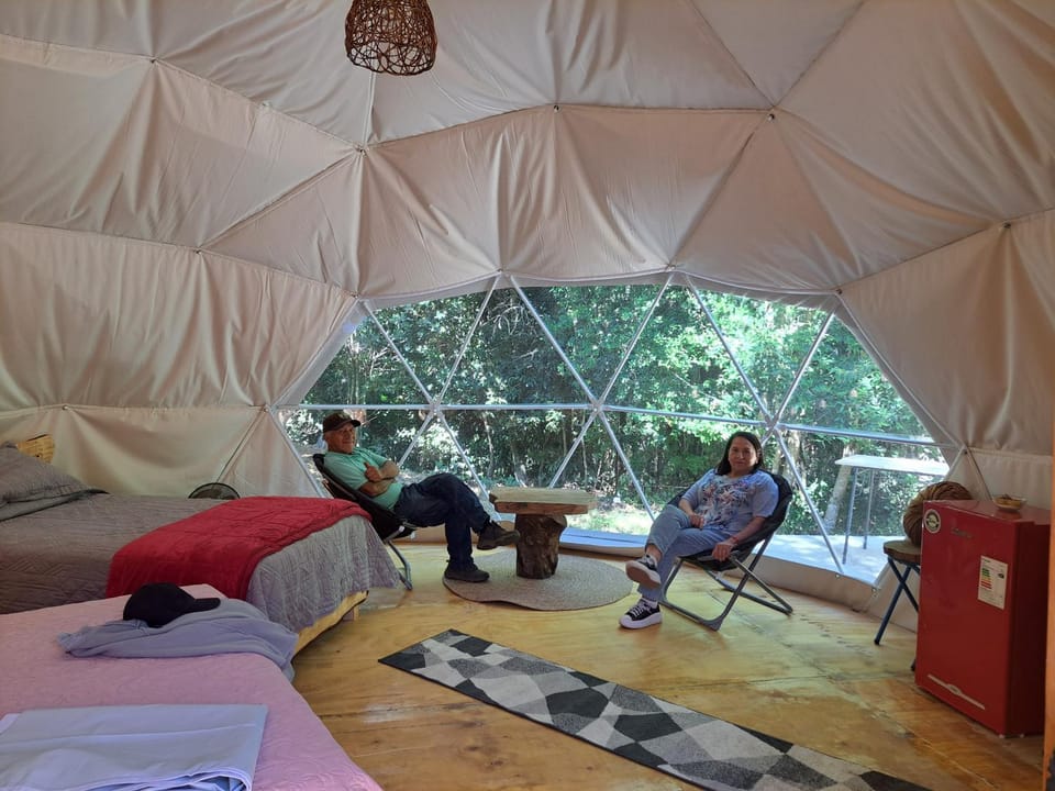 Domo Glamping en el bosque - Coñaripe Luxury tent in Los Ríos, Chile