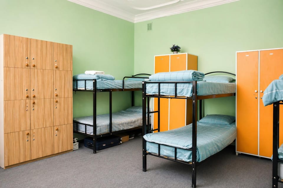 Bed, Bedroom, bunk bed, wardrobe