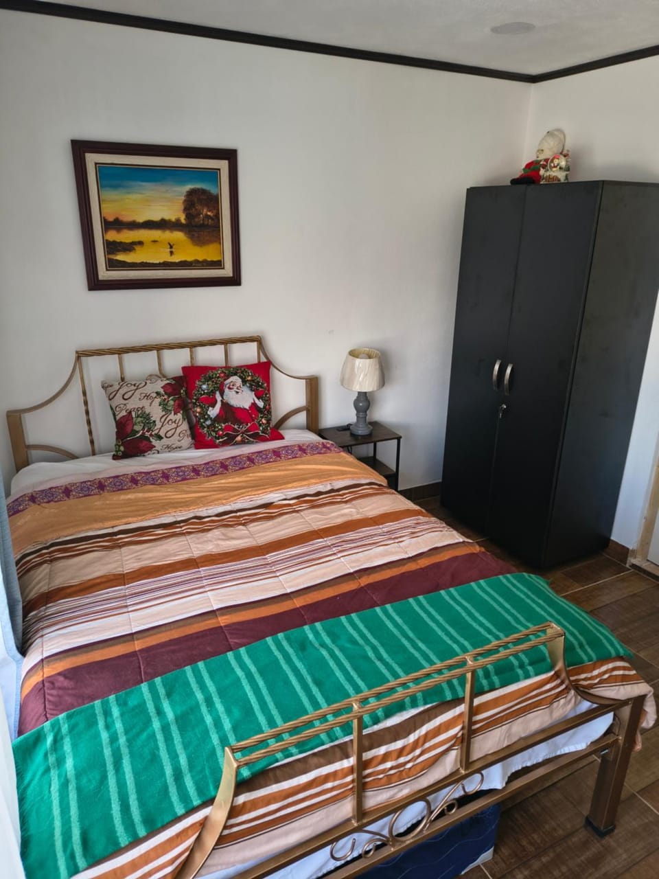 Bed, Photo of the whole room, Bedroom, wardrobe