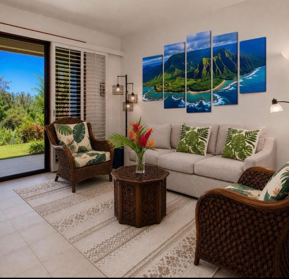 Poipu Beach Condo with AC and Pool Apartment hotel in Poipu