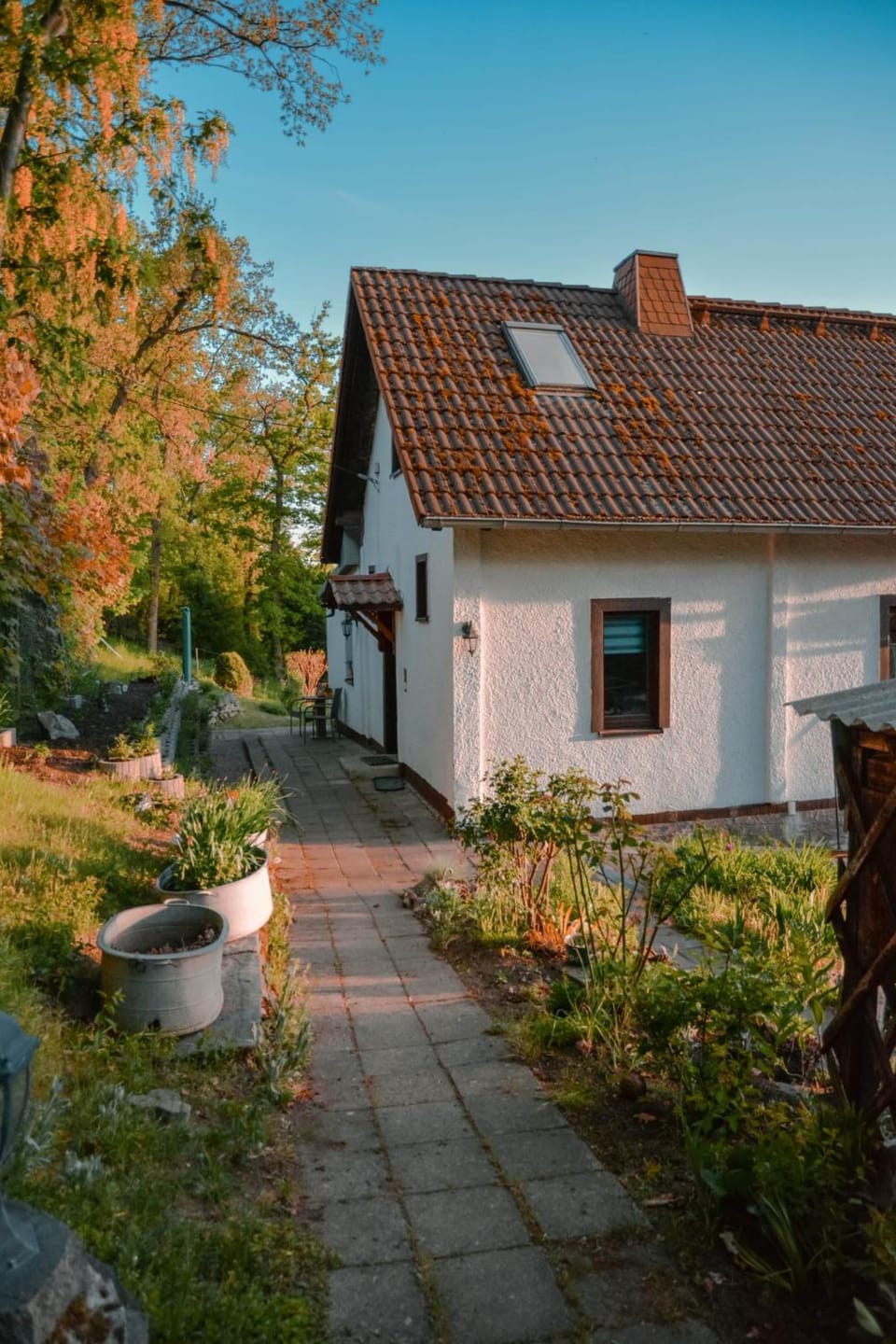 Property building, Garden