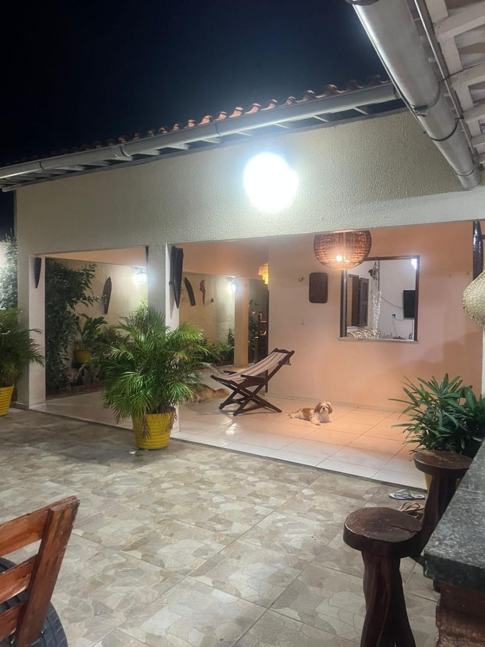 Patio, Night