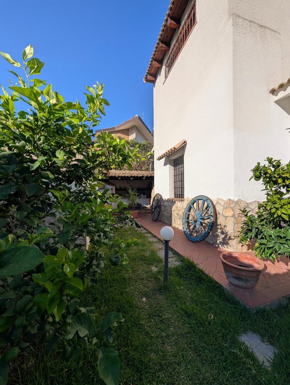 Property building, Day, Garden