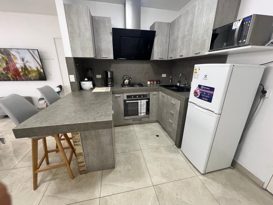 Kitchen or kitchenette, Dining area, stove, kitchen