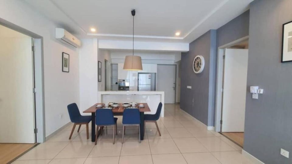 Dining area, air conditioner