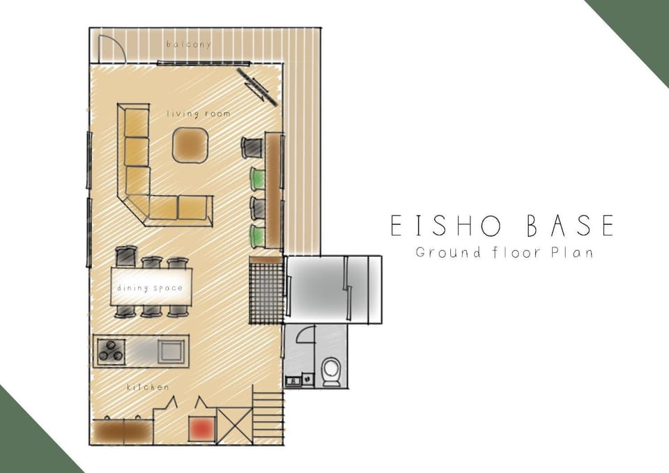 eisho base 北海道小樽市の自然に囲まれた開放感のある一軒家 Apartment in Sapporo