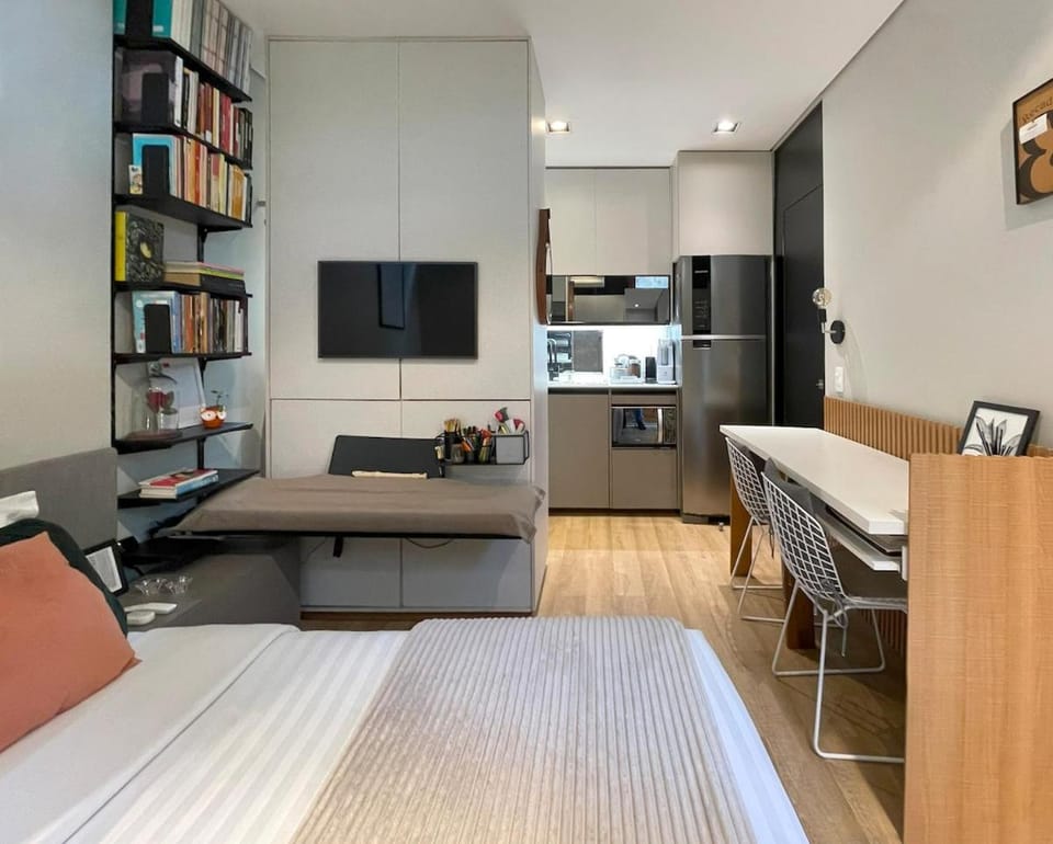 Compact and modern loft in the South Zone House in Joinville