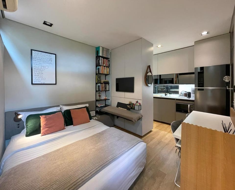 Compact and modern loft in the South Zone House in Joinville