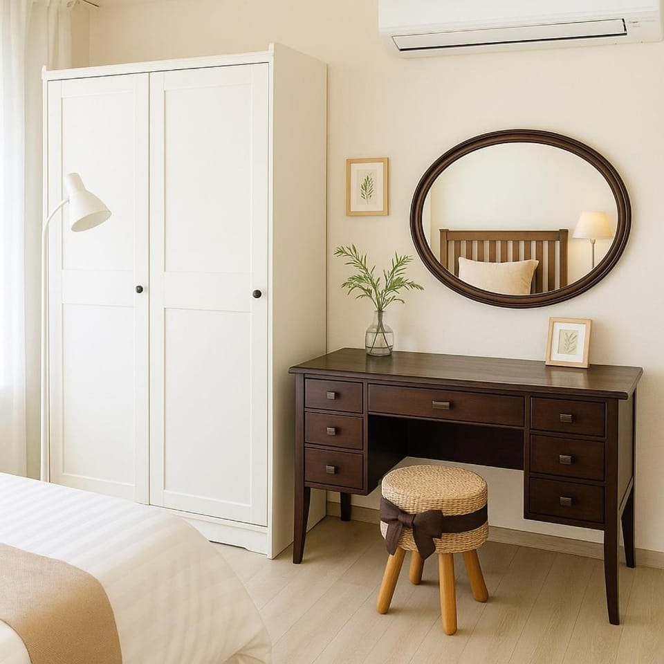 wardrobe, air conditioner
