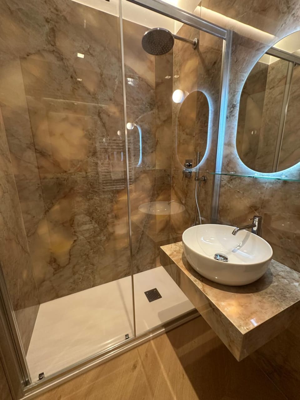 Shower, Toilet, Bathroom, hair dryier, towels