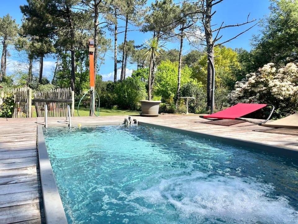 Natural landscape, Pool view, Swimming pool