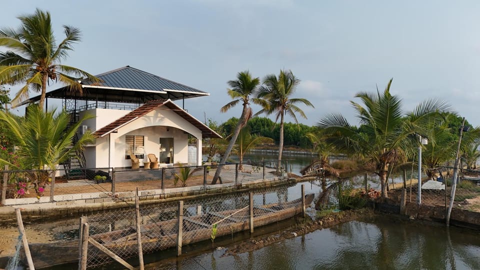 Property building, Day, Natural landscape, Lake view