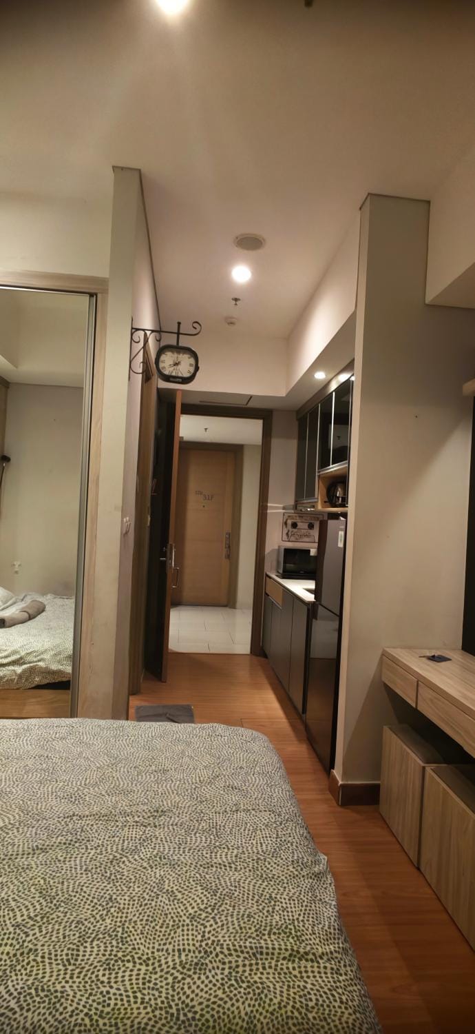 Bed, Kitchen or kitchenette, Photo of the whole room, Bedroom, wardrobe
