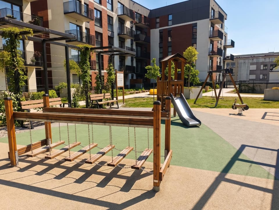 Natural landscape, Children play ground